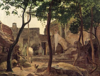 Granja cerca de Sorrento, 1827